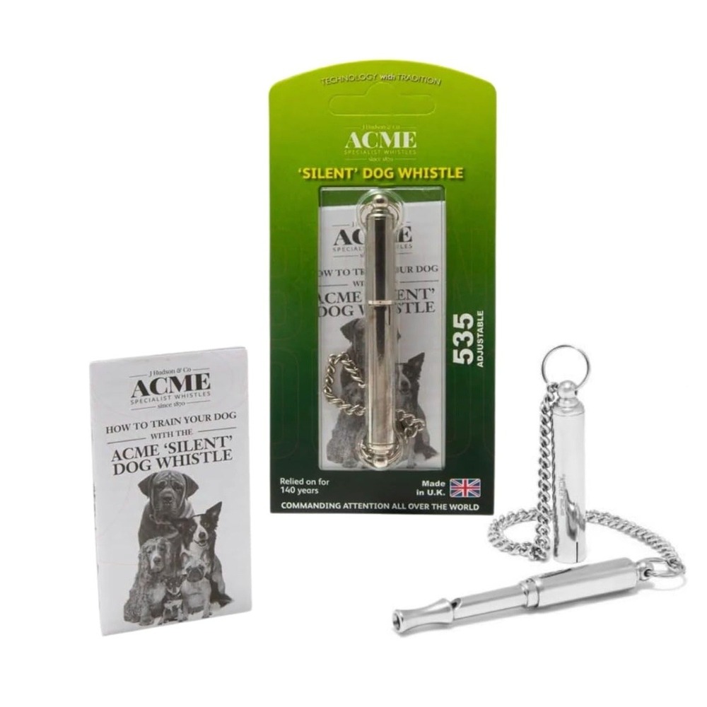 ACME 535 Silent Dog Puppy Training Whistle Command Adjustable High Pitch